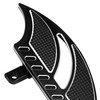 HCmotorku Motorcycle Floorboards Set Driver Passenger Footboards Front Rear Foot