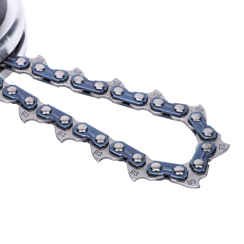 65Mn Coil Chain Trimmer Head Garden Lawn Mower Accessory Coil