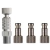 ABEST Airbrush quick disconnect coupler release fitting Adapter with 4