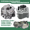 YX140 Cylinder Head Assembly Kit + Cylinder Piston Ring Gasket