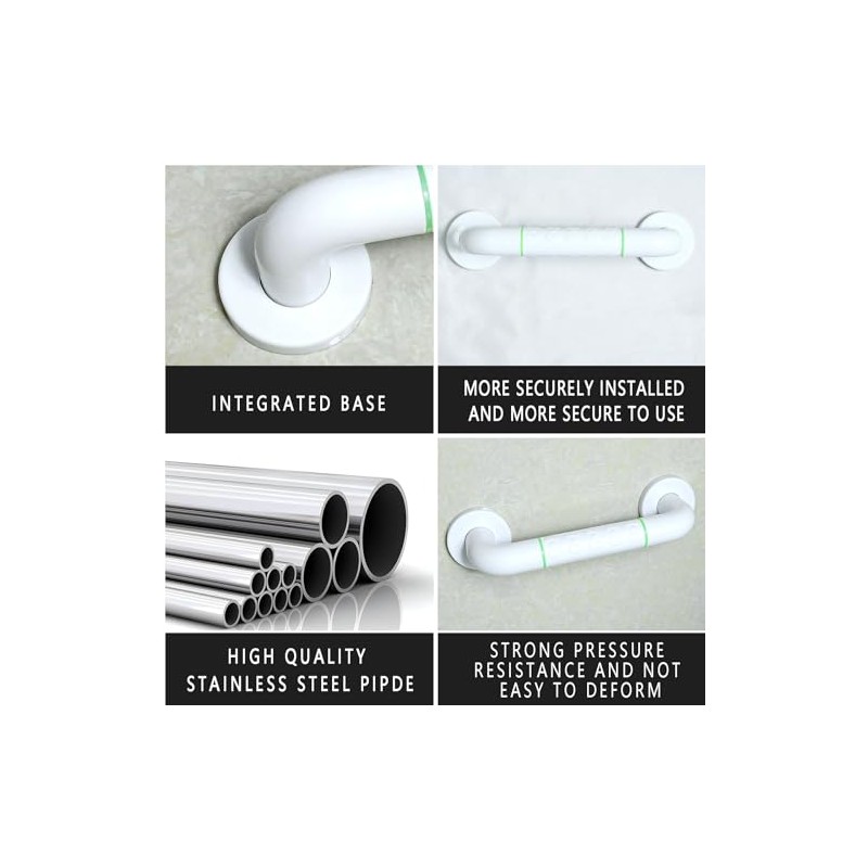 Bathroom Grab Rails and Bars - Anti-Slip Grip and Hand