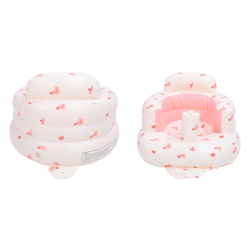 Baby Inflatable Seat with Air Pump Infant Back Support Sofa