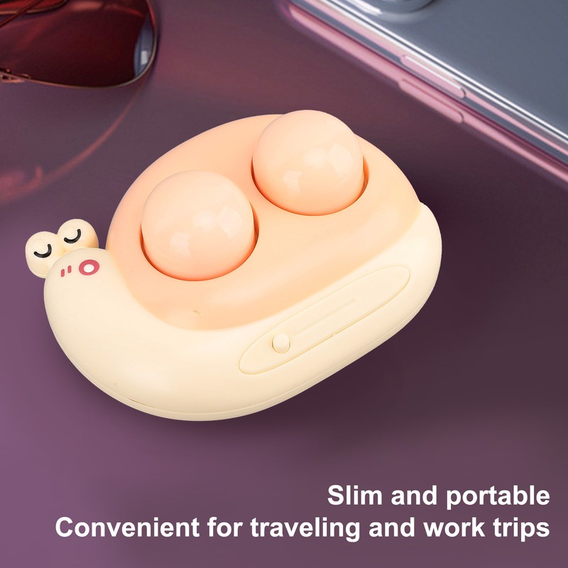 Contact Lens Cleaner Machine Snail Shape Portable Battery Powered One