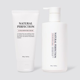 Dr. Chromecell [Dr. Chromecell] Natural Perfection Ultra Moisture Cream 100g + Mild Body Cream 300ml [2 types of set] Moisture Cream + Mild Body Cream 1SET / [닥터크롬셀] 네추럴퍼펙션 울트라 모이스처 크림 100g + 마일드 바디크림 300ml [2종 세트] 모이스처 크림 + 마일드 바디크림 1SET