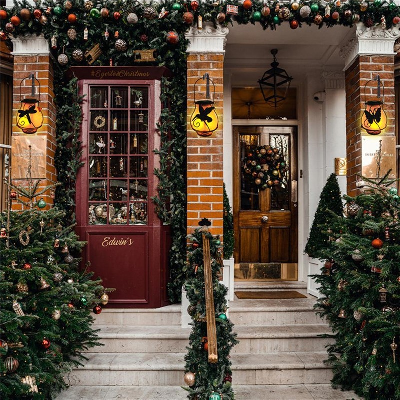 Solar Flame Lantern Lights Flickering Flames Outdoor Solar Lights Hanging