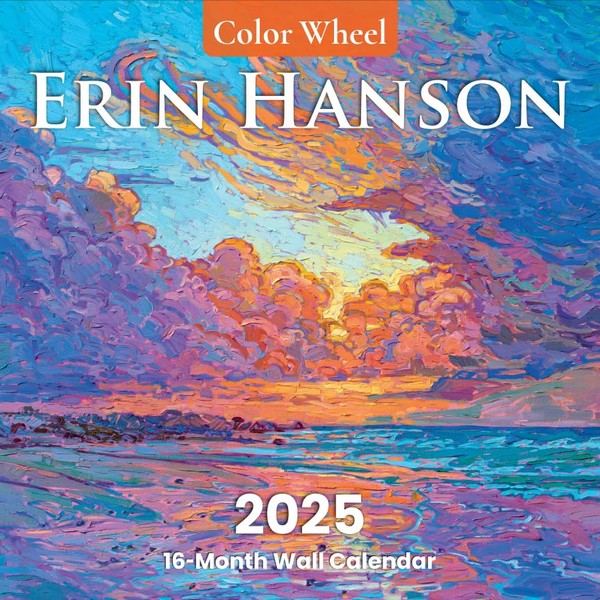2025 Erin Hanson Calendar Color Wheel Landscapes Fine Art |