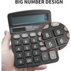 Gvolatee Calculator, Desktop Calculator with 12 Digit Large LCD Display,