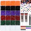 Colorful Rhinestone Bedazzling Kit Resin Jelly Gem