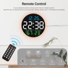 JoFomp LED Digital Wall Clock Large Display, 10" Digital Alarm