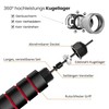 ALPHA PULL Adjustable Skipping Rope - Speed Rope Fitness Gym