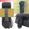 Depring Molle Flashlight Holster Adjustable Utility Tool Holder Heavy Duty