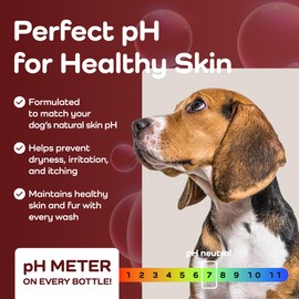 AROMAPET Argan Oil Coat Nourish Dog Shampoo - Deodorizing Dog Shampoo with Chamomile - Great for Beagle, Short Coats & Sensitive Skin - Hypoallergenic Light moisturizing with Gentle cleansers.