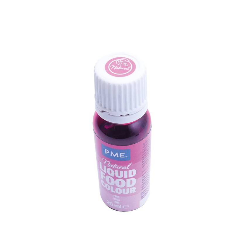 PME 100% Natural Food Colouring - Pink 25 g