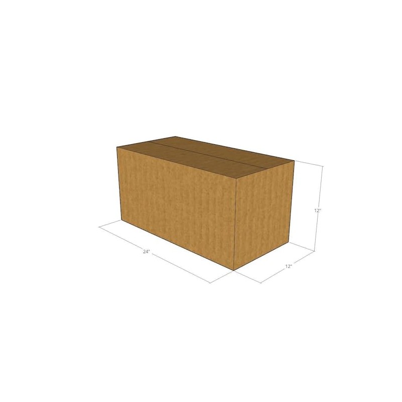 E1 Packaging 24" x 12" x 12" Corrugated Boxes 32