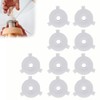 Ebrima 10Pcs Lamp Shade Reducer Rings, Lampshade Reducing Ring Converter