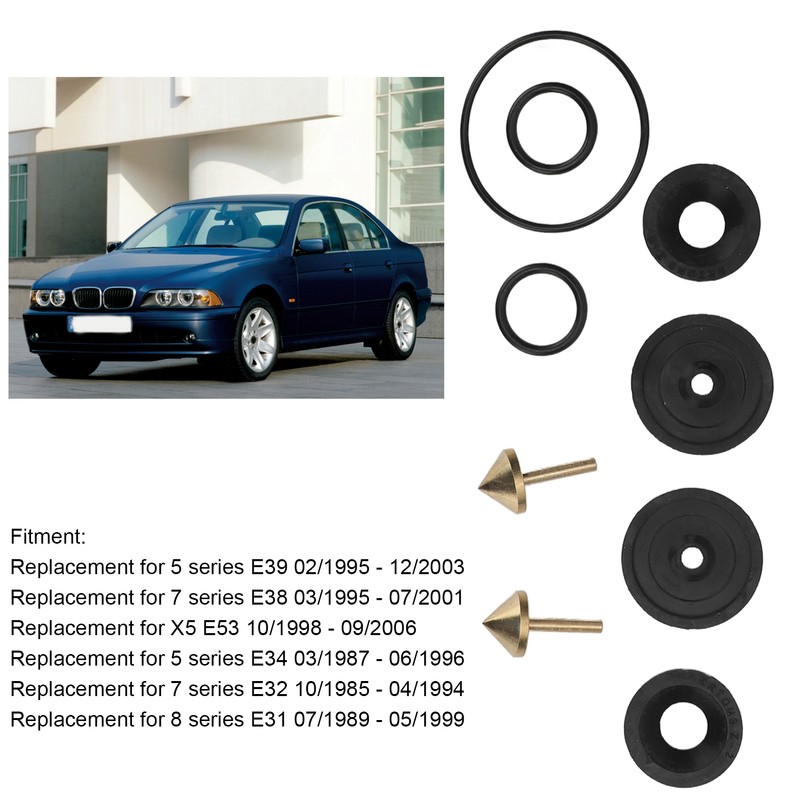 Heater Control Valve Repair Set 64118391348 Replacement for 5 Series