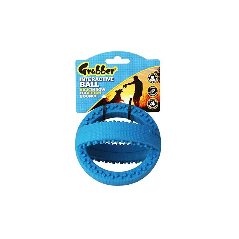 HAPPY PET Grubber Mini Football (One Size) (May Vary)