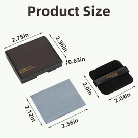 Derkerry Oil Blotting Sheets - 300 PCS Face Oil Absorbing Sheets Natural Oil Control Film for Oily Skin with Mirror and Puff