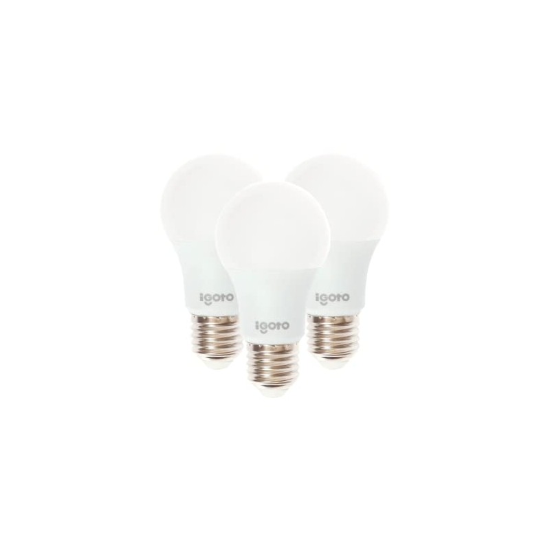 iGoto F3P20112 Pack de 3 Focos 12w A55 Luz Calida