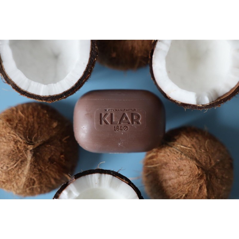 Klar Seifen Shower Soap Coconut Soap (Dimensions 8.5 x 5.8