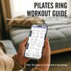 JKSHMYT Pilates Ring – 14.5" Home Magic Circle Resistance Ring,