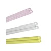 Aoba Chopsticks, Guest Chopsticks, Dishwasher Safe, Clear Chopsticks, 9.1 inches