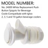 ZAITOE Push Button Spigot Replacement, Compatible with Igloo 2, 3,
