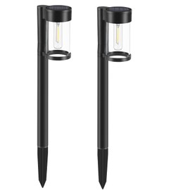 Mancra Solar Pathway Lights, 2 Pack