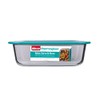 Decor Thermoglass Realseal Oblong Baking Dish with Lid, 1 Litre
