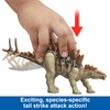 Mattel Jurassic World Strike Attack Dinosaur Toy with Single-Strike Action