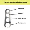 ZoeTekway Stainless Steel Spaghetti Measuring Tool with 4 Measuring Holes