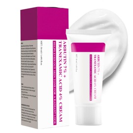 Arbutin 7% + Tranexamic Acid 4% Cream, Dark Spot Corrector Face Cream for Women, Skin Brightening Korean Moisturiser, Anti Aging Hydrating Cream for Pigmentation, Freckles, Blemishes, Glass Skin Glow