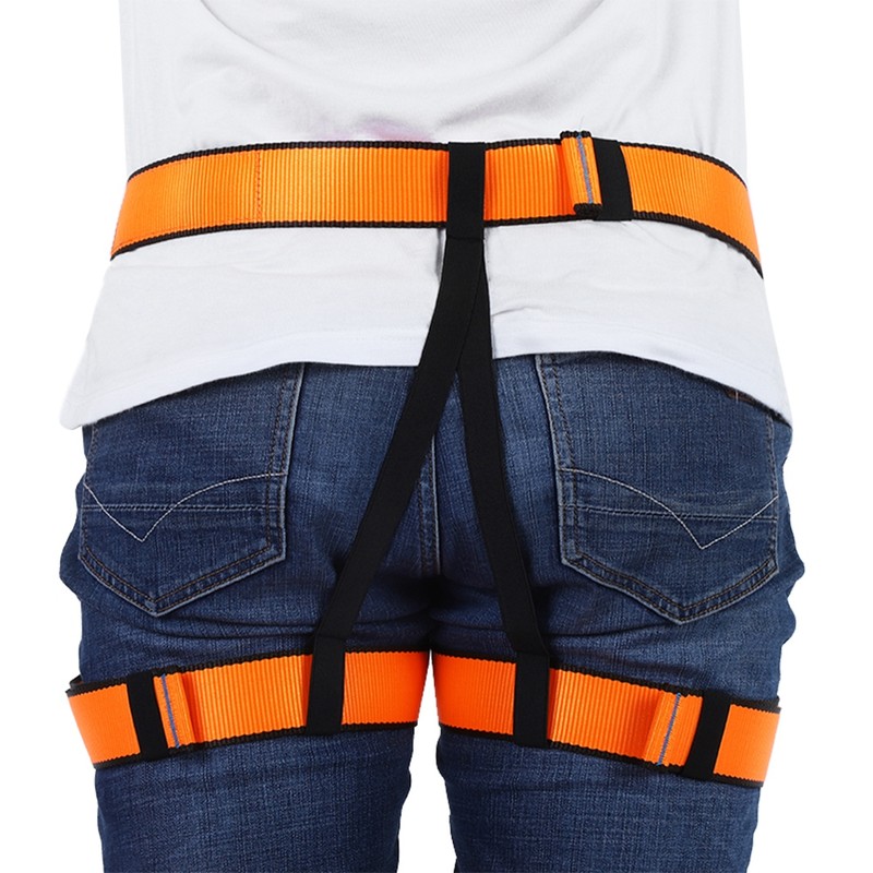 Half Body Safety Belt for Rock Climbing Mountaineering Rappelling Aerial