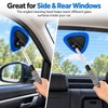 Telescopic Car Window Cleaner for Windshields – Microfiber Glass Cleaning