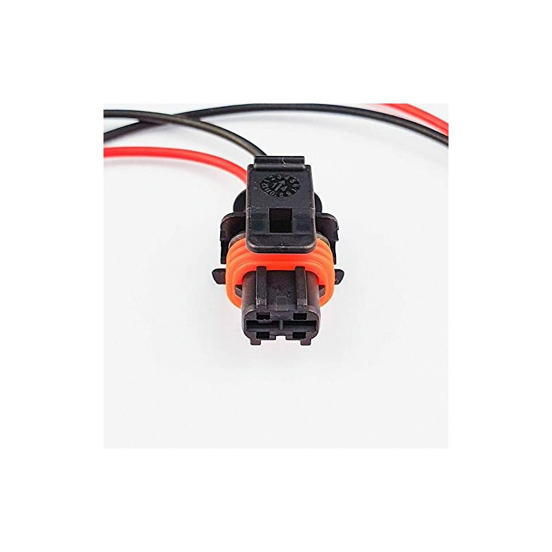 4pcs 2 Pin Pre-Wired Bosch Diesel Injector Connector Injector Plug