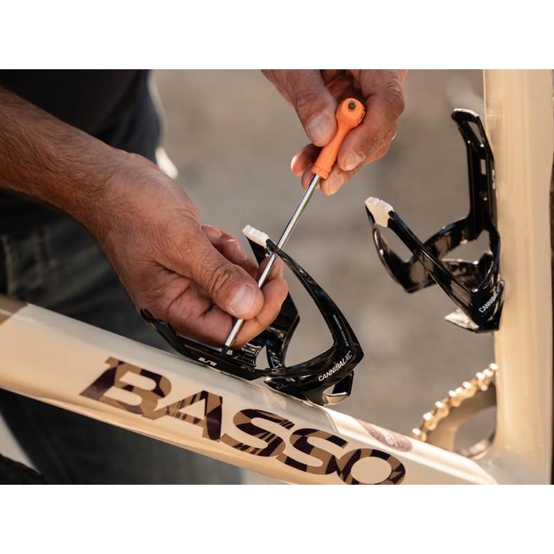 Elite Cannibal XC Bio-Based Bottle Cage, Black Skin Soft Touch