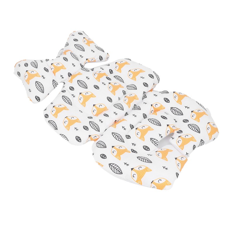 Baby Carriage Cushion Body Support Special Shaped Reduce Fatigue Washable