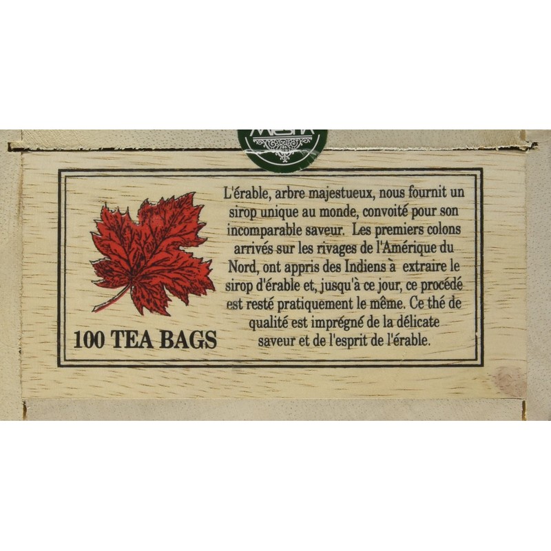 The Original Maple Tea in Wood Box - 100 Tea