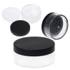 JAGETRADE 50 g Plastic Empty Loose Powder Box with Strainer