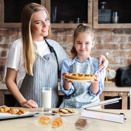 METRONIC Impulse Sealer 12 Inch, Heat Sealer Machine with Repair Kit, Manual Bag Sealer, Heavy Duty Impulse Heat Sealer for Plastic Bags, Shrink Wrap Bags (White)