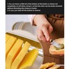 WYCWYQDR Butter & Cheese Slicer Stainless Steel Multipurpose Cheese Slicer，With