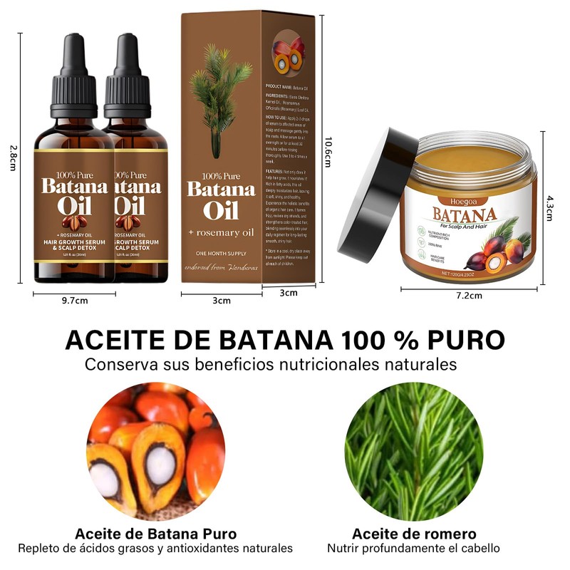 Aceite de Batana,Aceite De Batana Keyoma， Aceite de Romero, Aceite