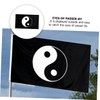 Mipcase 1 PC Creative Fish Flag Hanging Ornament Durable Decorative