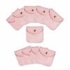 Lynkaye 10 Pcs Velvet Jewelry Storage Pouches with Snap Button