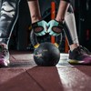 RYMNT Minimal Weight Lifting Gloves,Short Micro Workout Gloves Grip Pads