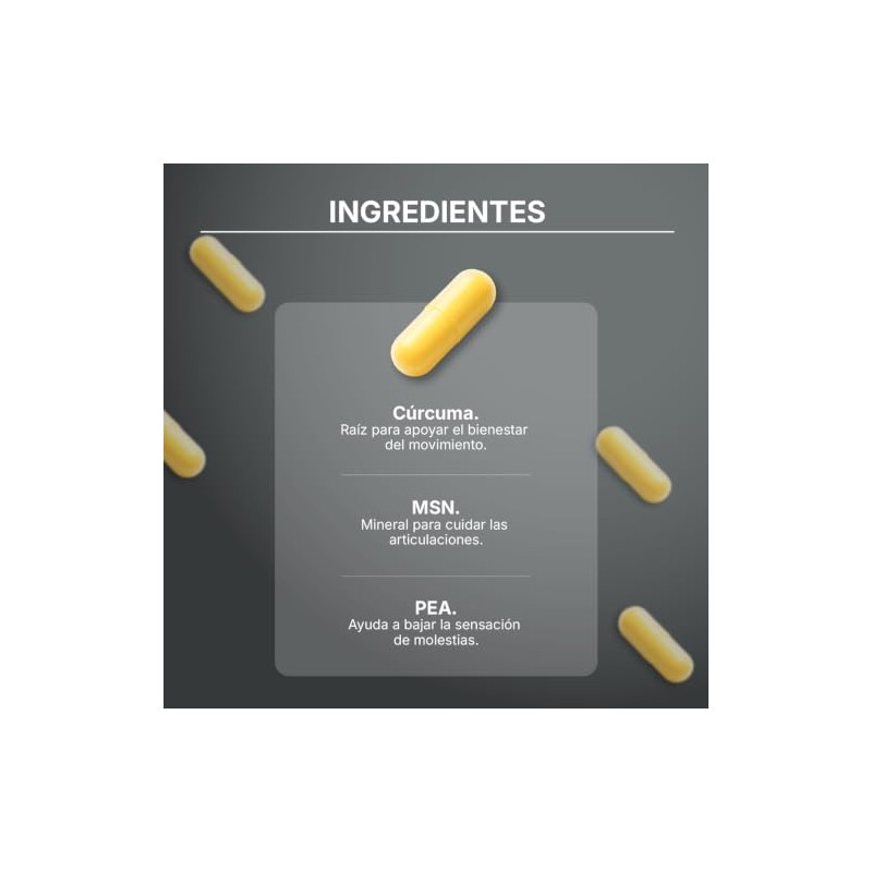 Artimatrix con OptiMSM®, PEA.IN®, Cúrcuma y Piperina | Suplemento Alimenticio