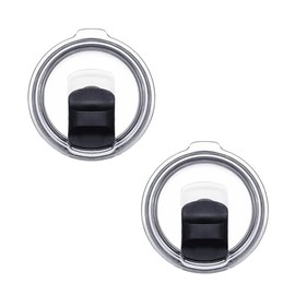 30 oz Tumbler Lid Replacement for Yeti Magslider Lids, Universal Coffee Cup 30oz - BPA Free, Spill Proof, 2 pcs