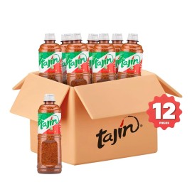 Tajin Clásico Chile Lime Seasoning, 14 Oz, Pack of 12