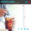 200 Bendable Straws, Flexible Straws, Striped Fun Colorful Drinking Straw,