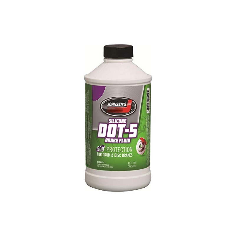 Johnsen's 7012-6 Silicone DOT-5 Brake Fluid - 12 oz.